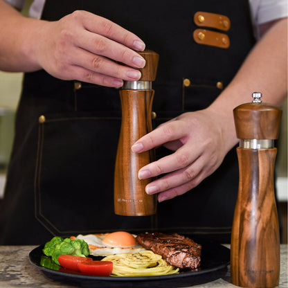 Norahaven Wooden Salt and Pepper Grinder Set