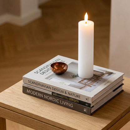 Beautiful Candles LED pillar candle. Ø 5 X 20 cm