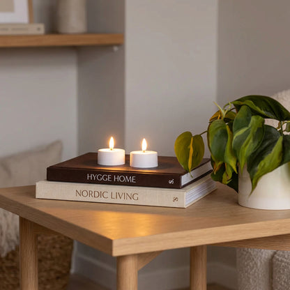 Beautiful Candles LED tealights white 2 pcs