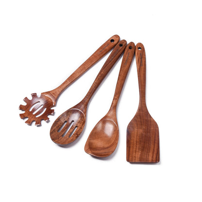 Norahaven Wooden Kitchen Utensil Set - Complete Your Kitchen Collection
