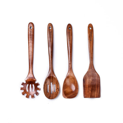 Norahaven Wooden Kitchen Utensil Set - Complete Your Kitchen Collection