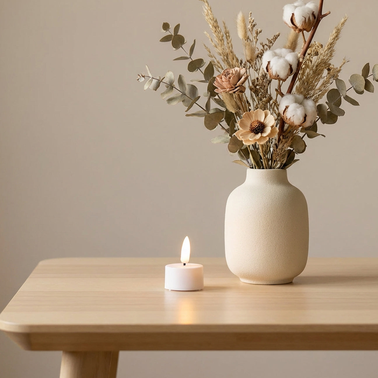 Beautiful Candles LED tealights white 2 pcs