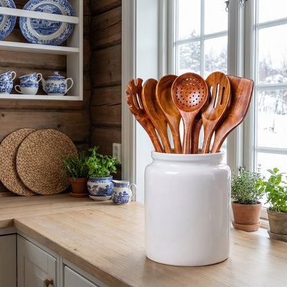 Norahaven Wooden Kitchen Utensil Gift Set (10 Pieces)